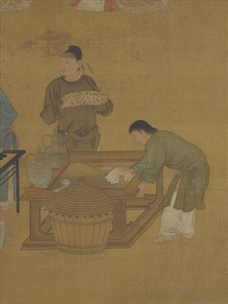 唐人文會圖　軸