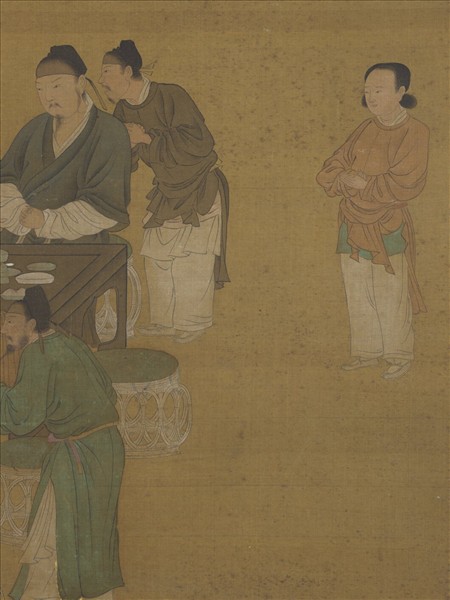 唐人文會圖　軸