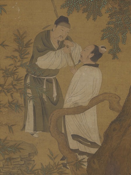 唐人文會圖　軸