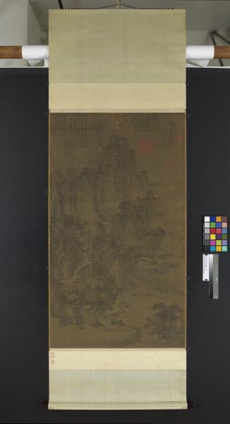 五代梁荊浩匡廬圖　軸