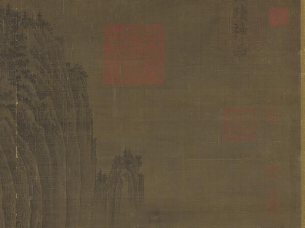 五代梁荊浩匡廬圖　軸