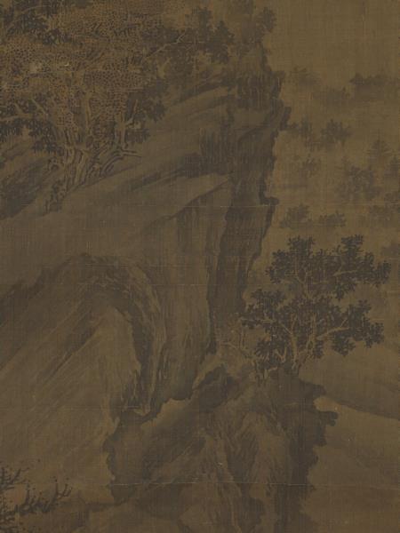 五代梁荊浩漁樂圖　軸