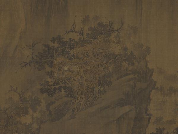 五代梁荊浩漁樂圖　軸