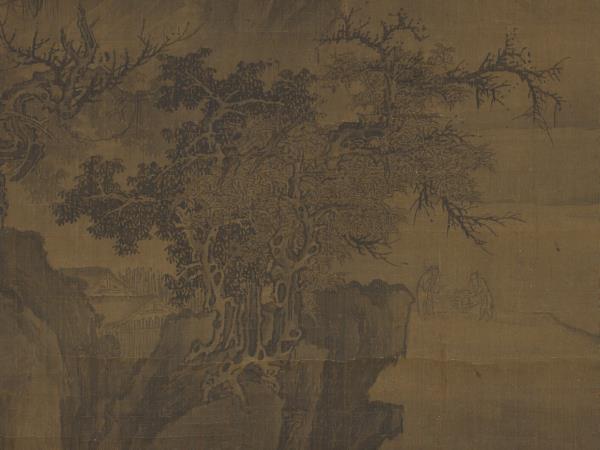 五代梁荊浩漁樂圖　軸