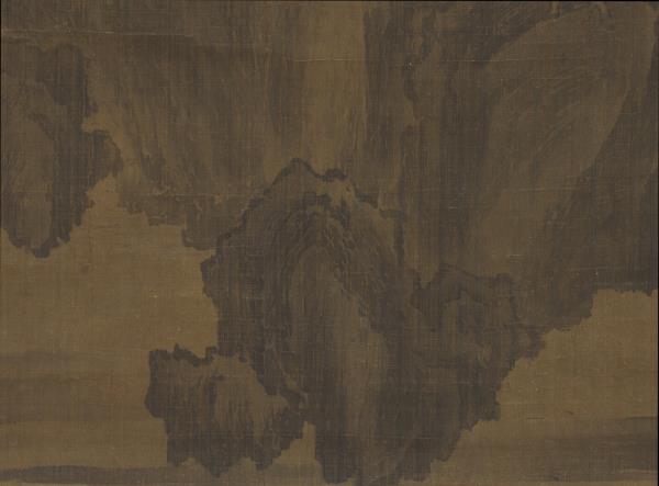 五代梁荊浩漁樂圖　軸