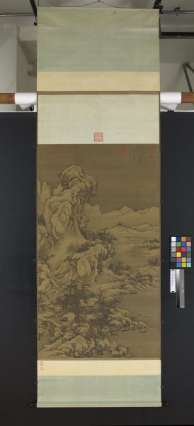 宋郭熙畫雪景　軸