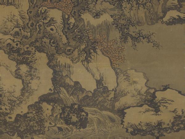 宋郭熙畫雪景　軸