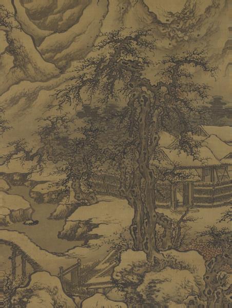 宋郭熙畫雪景　軸