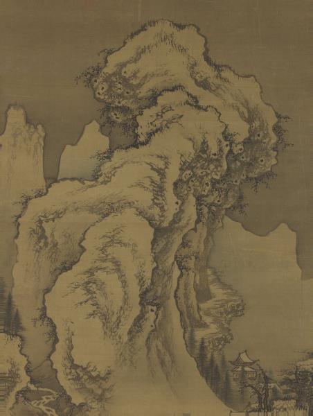 宋郭熙畫雪景　軸