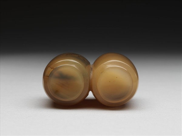 瑪瑙雙連瓶鼻煙壺