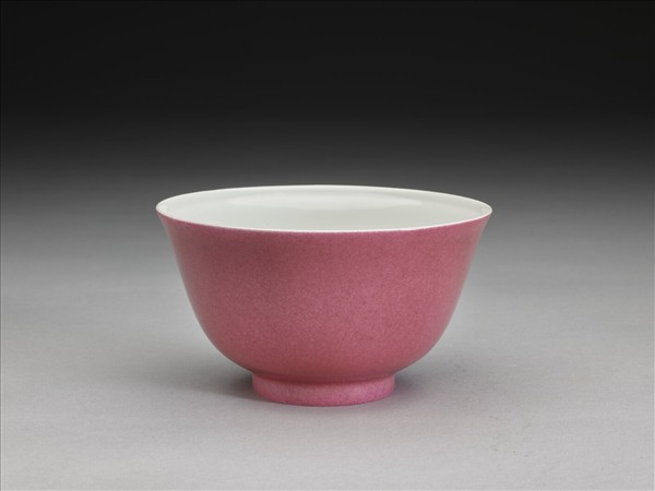 胭脂紅彩碗