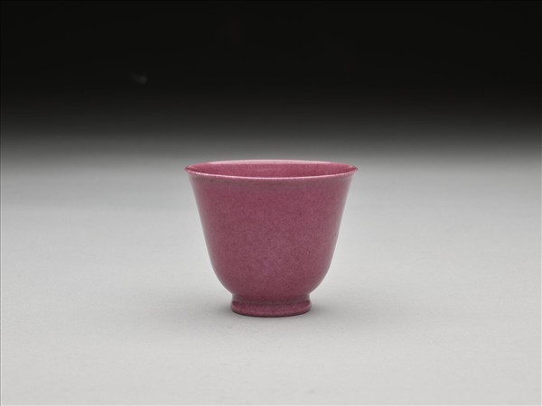 胭脂紅彩杯