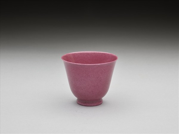 胭脂紅彩杯