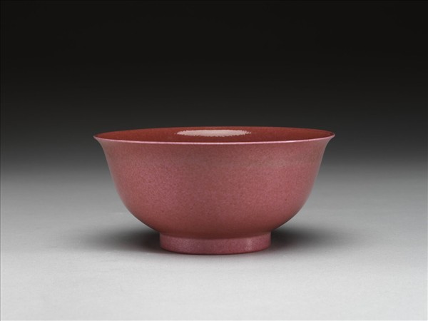胭脂紅彩碗
