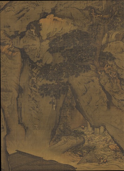 宋閻次平四樂圖　軸