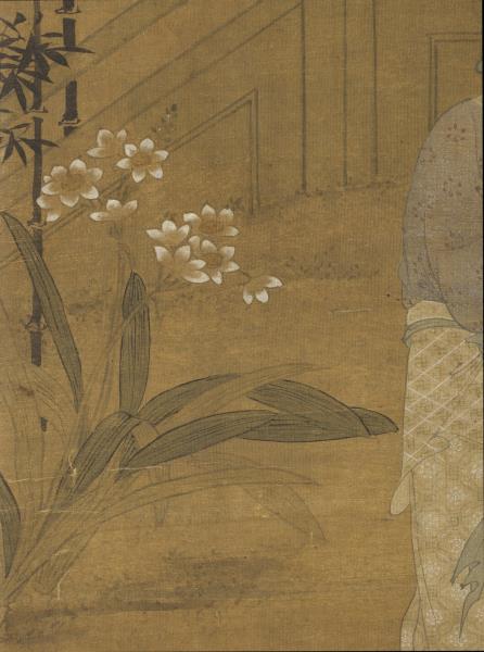 宋李嵩觀燈圖　軸