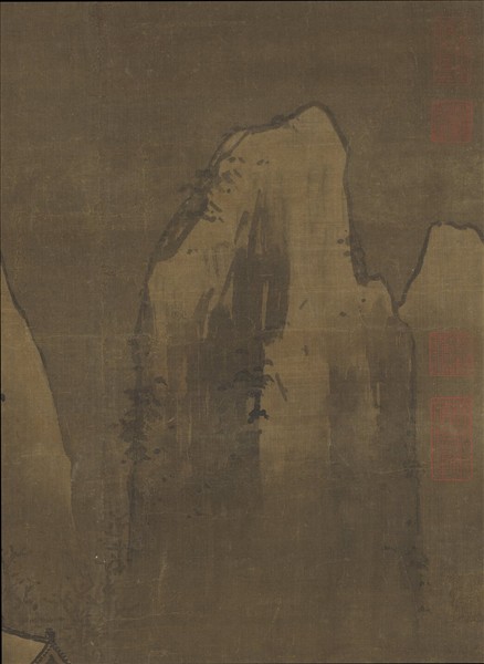 宋馬遠畫雪景　軸