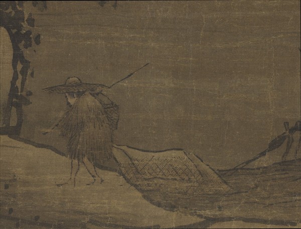 宋馬遠畫雪景　軸