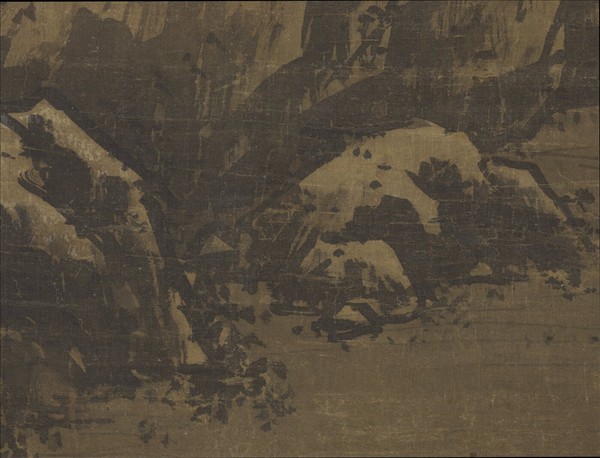 宋馬遠畫雪景　軸