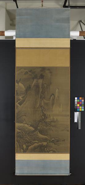 宋夏珪雪屐探梅圖　軸