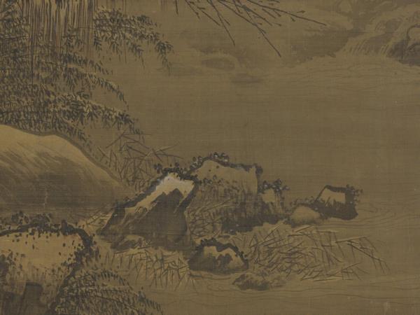 宋夏珪雪屐探梅圖　軸