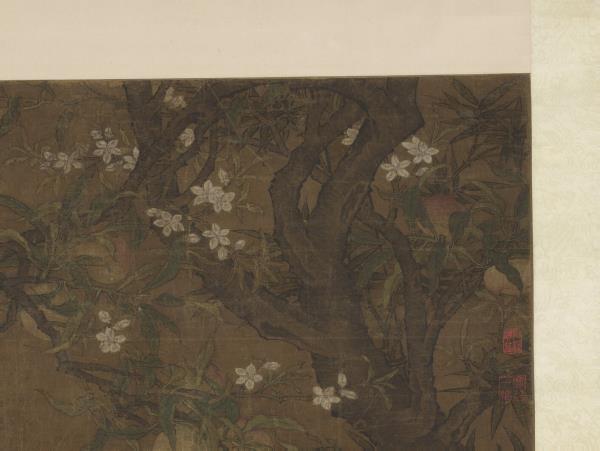 宋人壽鹿圖　軸