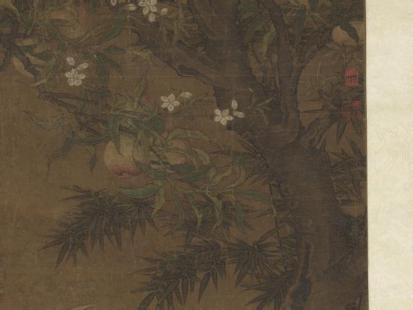 宋人壽鹿圖　軸