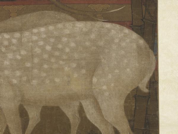 宋人壽鹿圖　軸