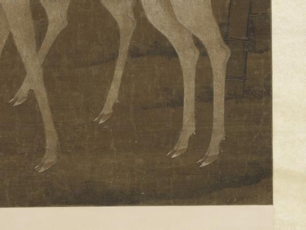 宋人壽鹿圖　軸