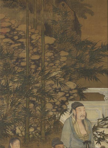 宋人十八學士圖　軸