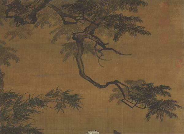 宋人十八學士圖　軸