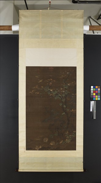 宋人花竹翎毛　軸