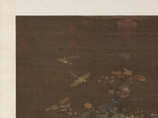 宋人花竹翎毛　軸