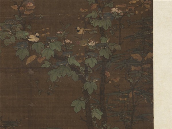 宋人花竹翎毛　軸