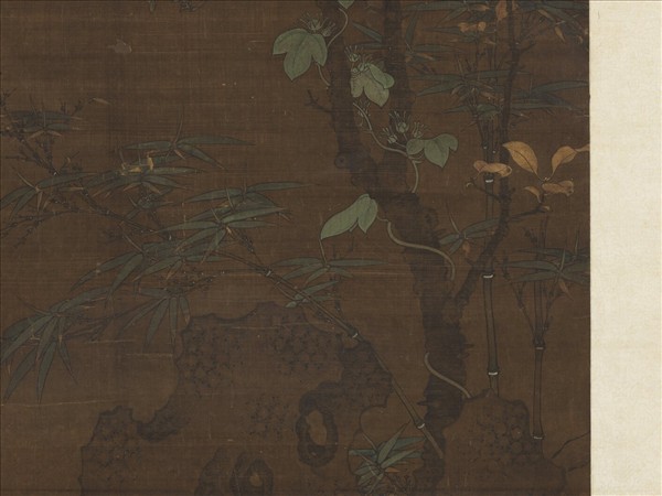 宋人花竹翎毛　軸