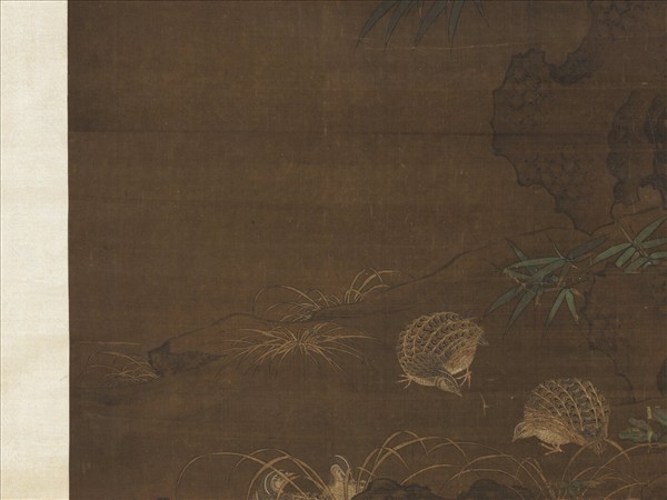 宋人花竹翎毛　軸