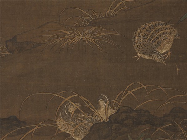 宋人花竹翎毛　軸