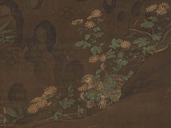 宋人花竹翎毛　軸