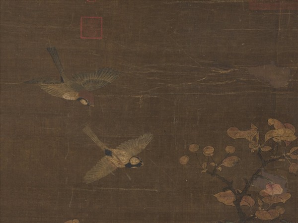 宋人花竹翎毛　軸