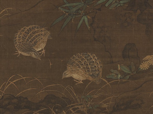 宋人花竹翎毛　軸