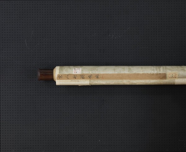 宋人竹樹鳴鳩圖　軸