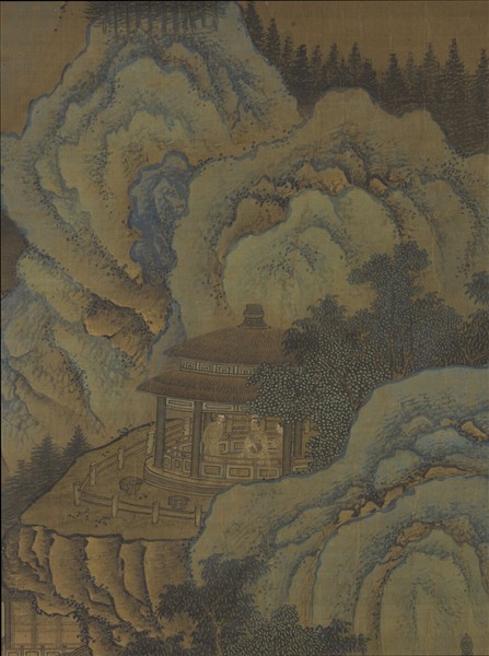 元胡廷暉蓬萊仙會圖　軸