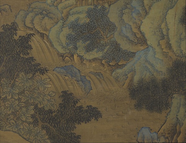 元胡廷暉蓬萊仙會圖　軸