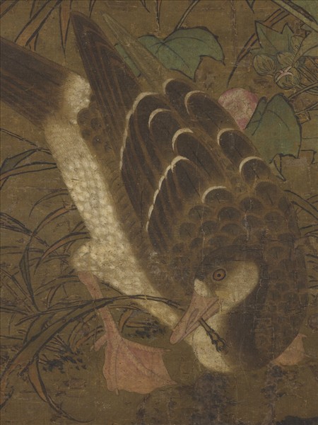 元人畫蘆雁　軸