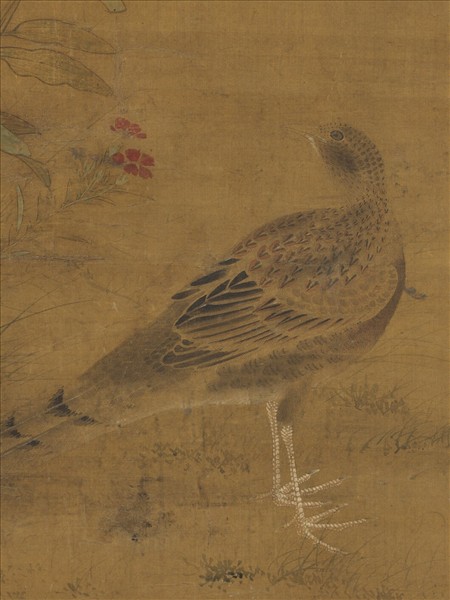元人花鳥　軸