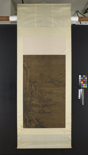 明周文靖雪夜訪戴　軸