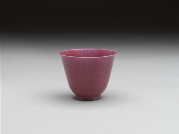 胭脂紅彩杯