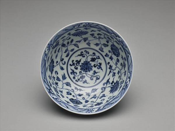 青花花卉紋碗