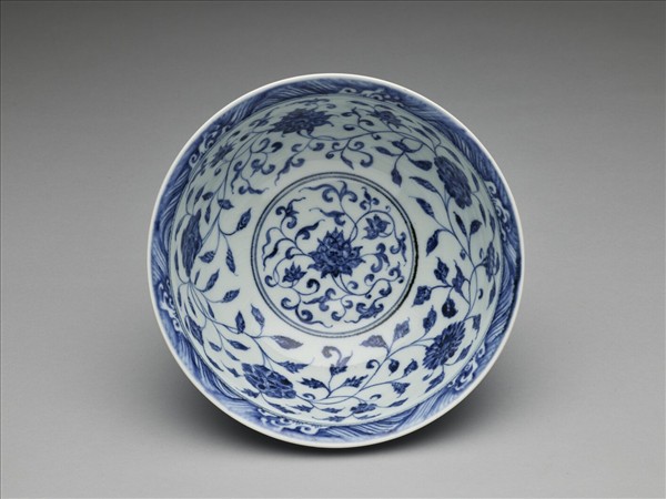 青花花卉紋碗