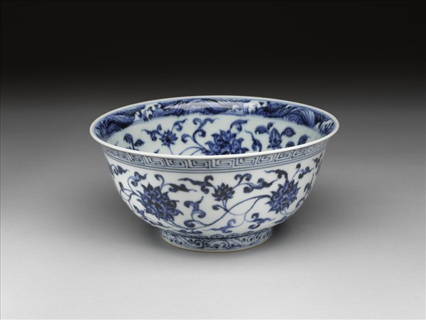 青花花卉紋碗